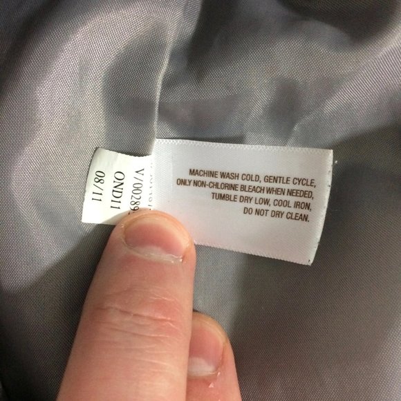 Old Navy Girls XS 5 Gray 100% Nylon Ruffled Skirt - Picture 5 of 5